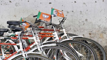 Bengal BJP unit chief Sukanata Majumdar along with party leaders marched to Sandeshkhali in North 24 Parganas district but were stopped by the police.