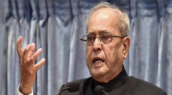 New Delhi: President Pranab Mukherjee delivers the fourth defence estates day lecture on the topic of " Electoral Reforms for Stronger Democracy at DRDO Bhawan in New Delhi on Thursday. PTI Photo by Kamal Kishore (PTI12_8_2016_000214B)