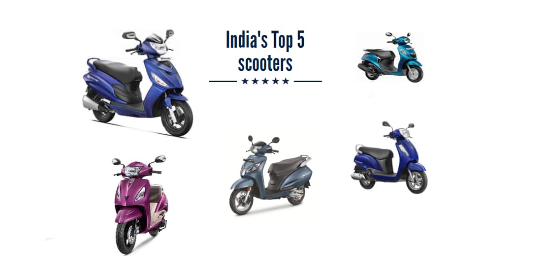 In Pictures Here are top 5 scooters which Indians liked the most