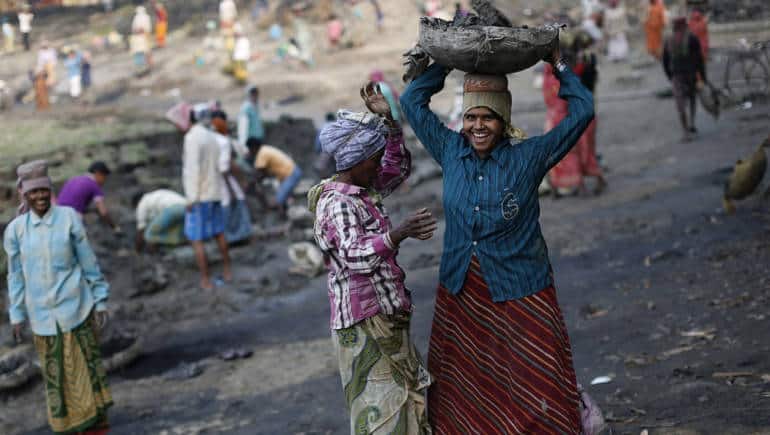 Why have jobs as unpaid helpers increased when GDP growth is 7.6 percent?
