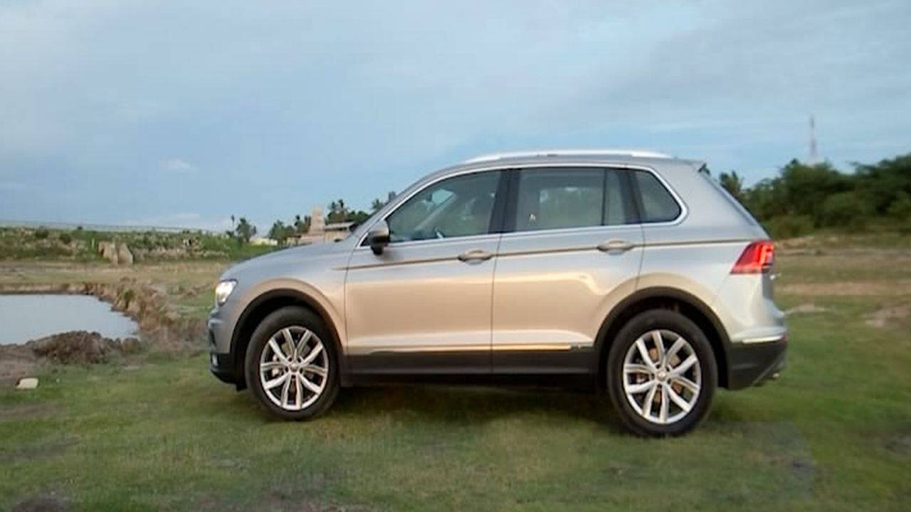 Volkswagen launched the Tiguan SUV in the premium end of the market against the Toyota Fortuner 