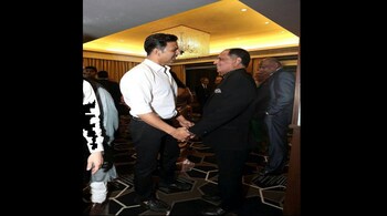 Censor Board chief Pahlaj Nihalani with actor Akshay Kumar