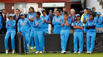 Cricket - Women's Cricket World Cup Final - England vs India - London, Britain - July 23, 2017   India players look dejected at the end of the match    Action Images via Reuters/John Sibley - RTX3CLLT