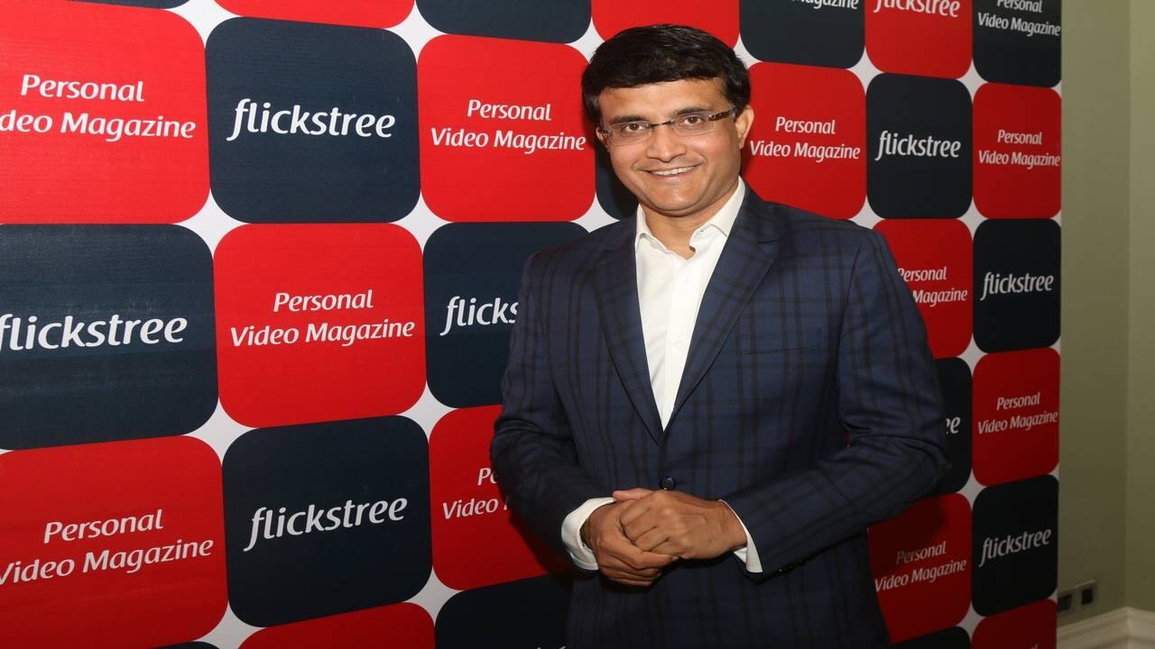 Sourav Ganguly enters startups space with free-to-watch video platform Flickstree