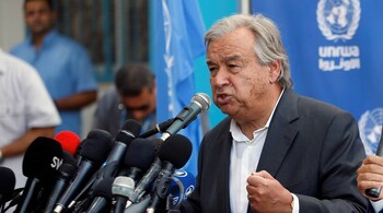 UN Secretary General António Guterres is in New Delhi to attend the G20 Leaders’ Summit.