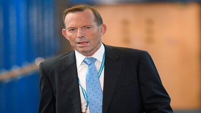Australia's former Prime Minister Tony Abbott 
