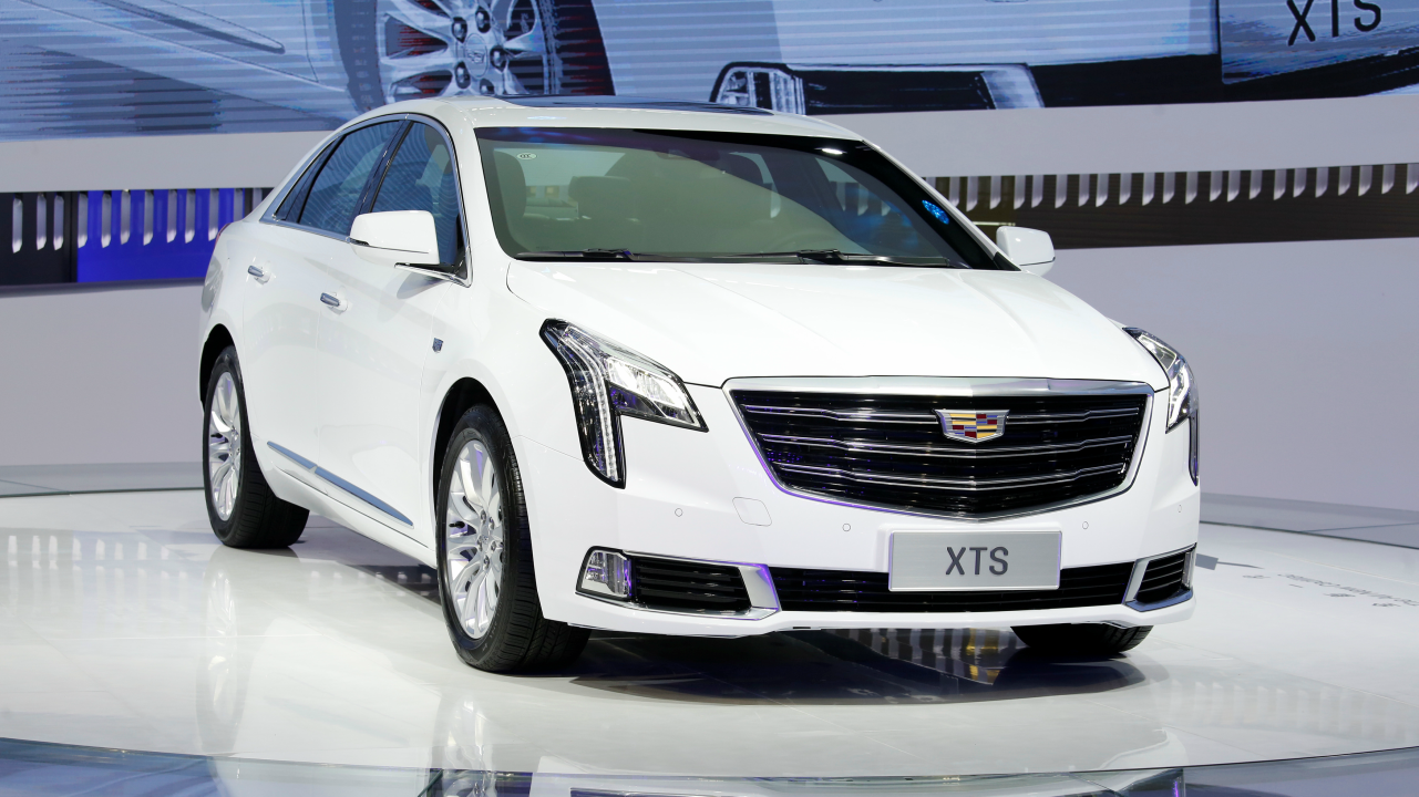 A Cadillac XTS is seen at Auto Guangzhou in Guangzhou, China. (REUTERS)