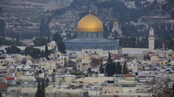 A view of Jerusalem's old city. US officials have said that President Donald Trump may recognize Jerusalem as Israel's capital this week as a way to offset his likely decision to delay his campaign promise of moving the US Embassy there. Trump's point-man on the Middle East, son-in-law Jared Kushner, later said the president hasn't decided yet what steps to take. (PTI) 