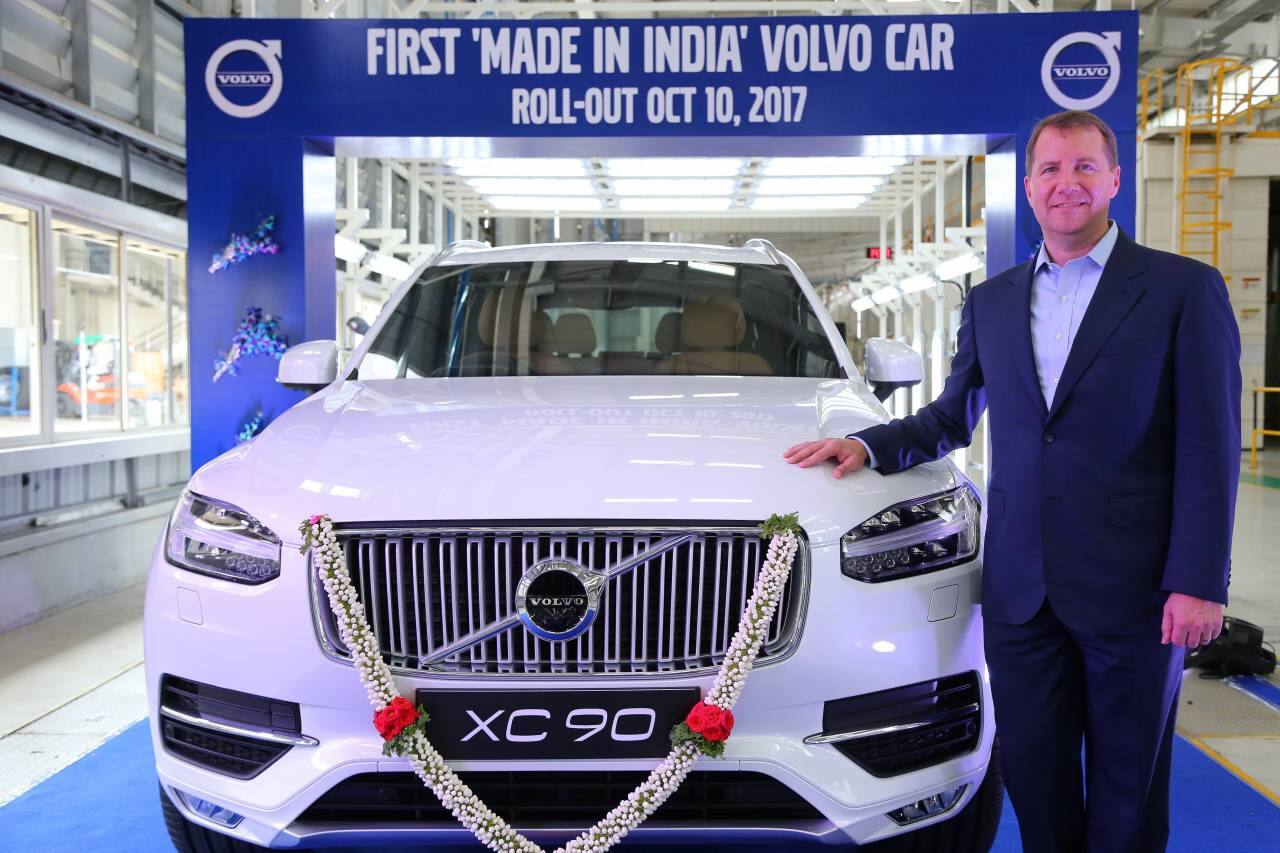 Exclusive: Volvo to launch India's first locally-assembled plug-in hybrid by 2019 to lead EV wave