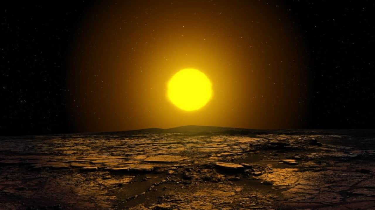  Kepler-90i is a hot planet with an average temperature of 423 degrees Celsius, and a rocky terrain. (Image courtesy - NASA)