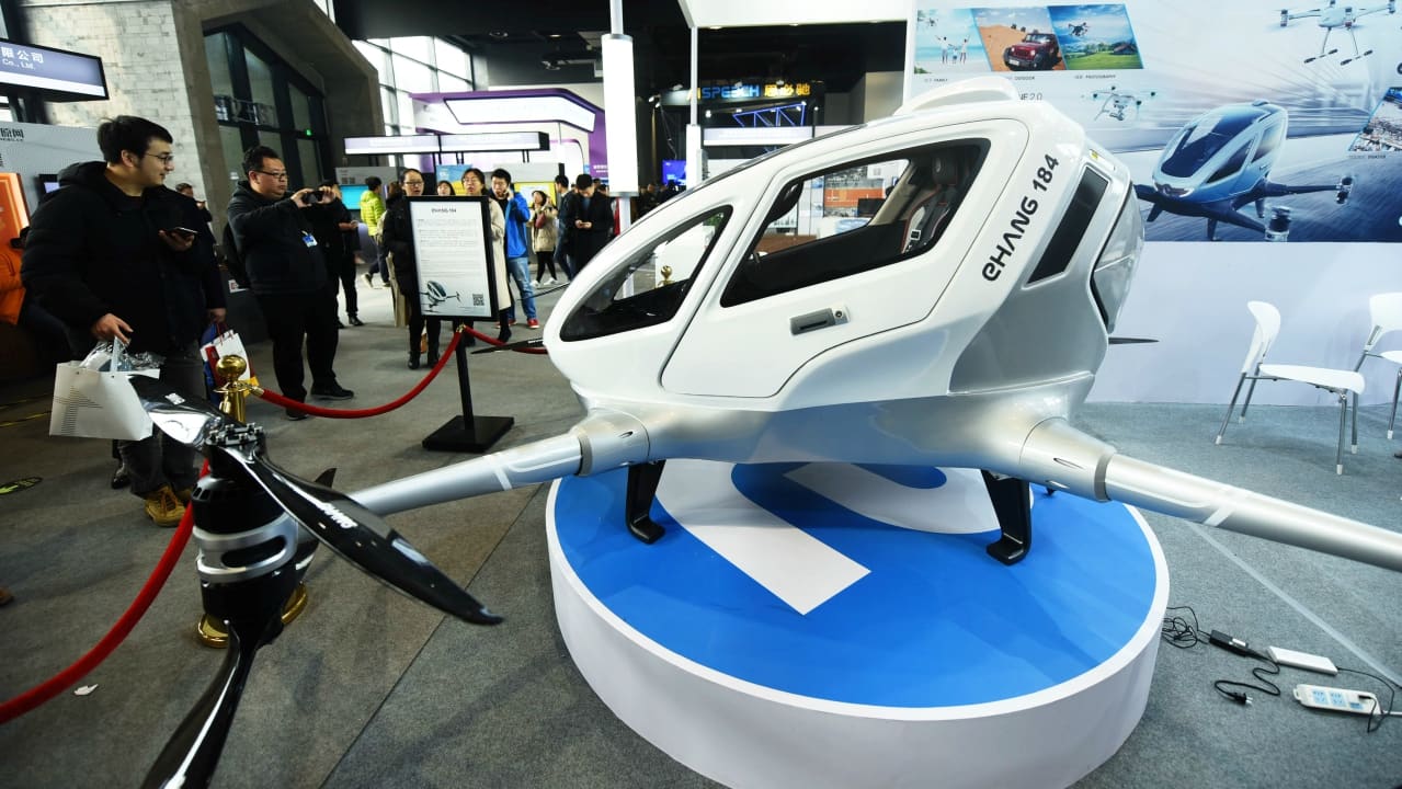 Ehang 184 | One of the oddballs in the list, the company filed for backruptcy in 2018 and applied for a $100 million IPO in 2019. The Ehang 184 itself is claimed to have some very, very futuristic tech – tech that made it safe, comfortable and fully automated. It features a touchscreen interface for anyone to use and company has stated that the vehicle has been tested in all types of situations. But whether it will actually make it to reality and production, we will just have to see. (Image source: Reuters)