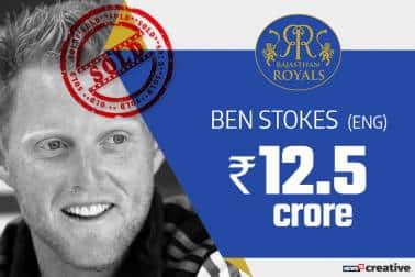 Ben Stokes | Team: Rajasthan Royals | Sold for: Rs 12.5 crore
