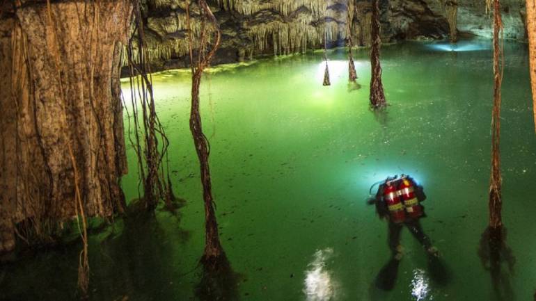 Explorers in Mexico discover world's largest underwater filled with 