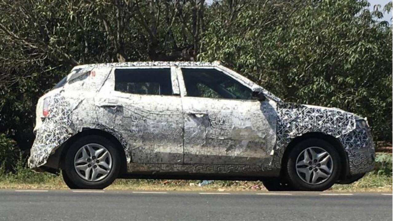 Mahindra SUV | Ssangyong Tivoli-based SUV codenamed S201 will be launched by Mahindra perhaps in the last quarter of this financial year. This will be positioned alongside the TUV300. (Pic courtesy: Motor Octane)