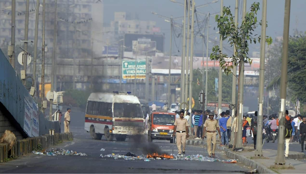 Maharashtra Bandh Brings Mumbai To A Halt: Here Are The Latest Pictures