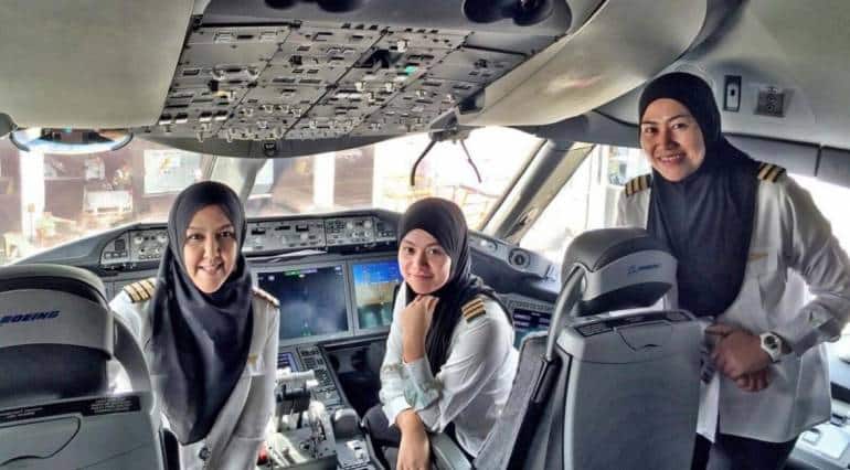 Q20. Which airline recently was in news for launching an all‐female pilot crew?
