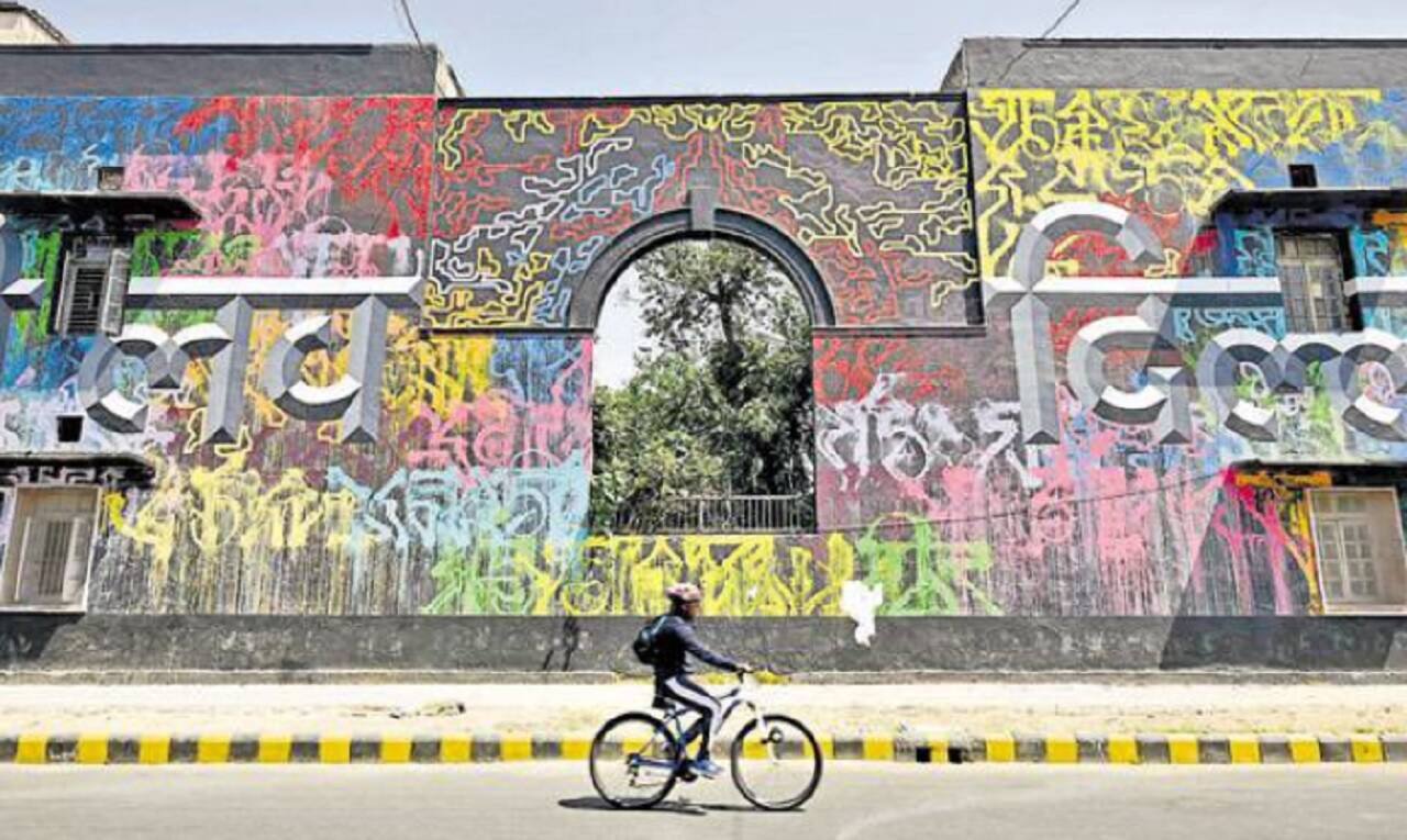 Plan for public art work in Delhi and make it a component of ...