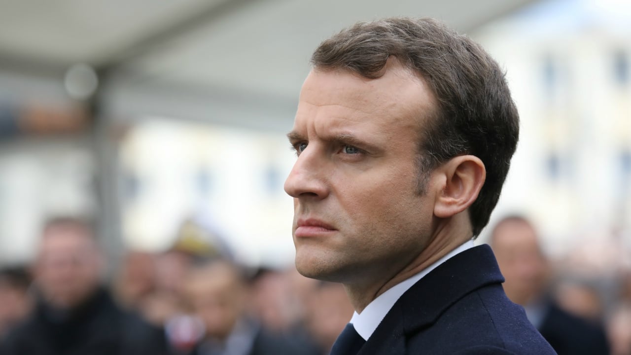 Rank 11 | French President Emmanuel Macron received approval rating of 34 percent.