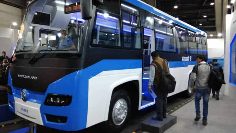 Auto Expo 2018: Ashok Leyland, Sun Mobility unveil electric bus Circuit S