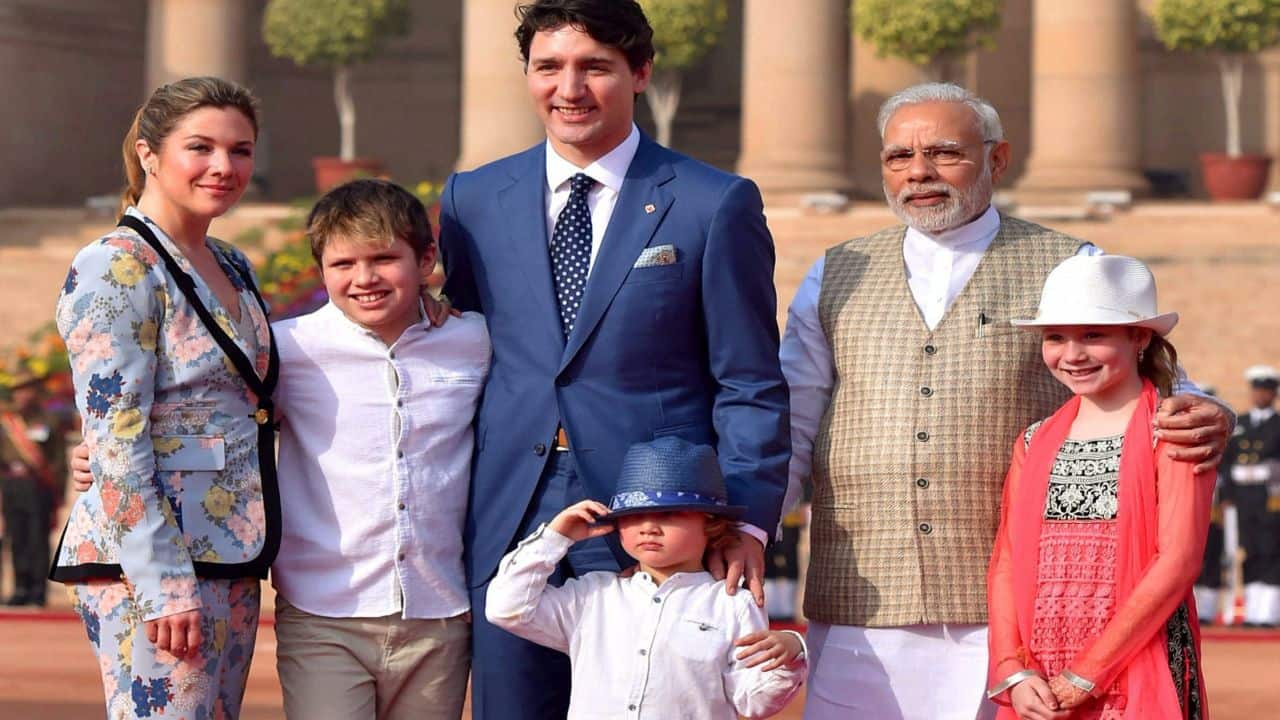 Earlier, PM Modi had expressed on social media that he was looking forward to meet Trudeau and his children. “I hope PM @JustinTrudeau and his family had a very enjoyable stay so far. I particularly look forward to meeting his children Xavier, Ella-Grace, and Hadrien.” (Reuters)