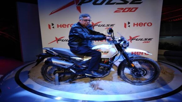 Auto Expo 2018 Hero unveils its adventure bike XPulse and two