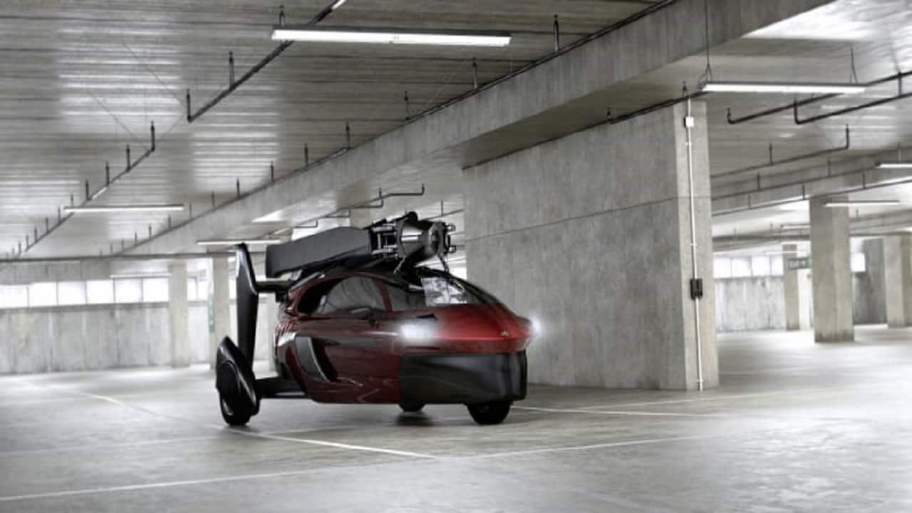 SPECIFICATIONS | Pal-V Liberty, as the car has been christened, can seat two people and has a fuel capacity of 100 litres. Its maximum range of distance in the drive mode is 1,315 km and in the flight mode is 500 km (with a single person operation). It weighs 664 kg and can take a baggage of about 20 kg. It packs a 100 horse power engine and runs on petrol.