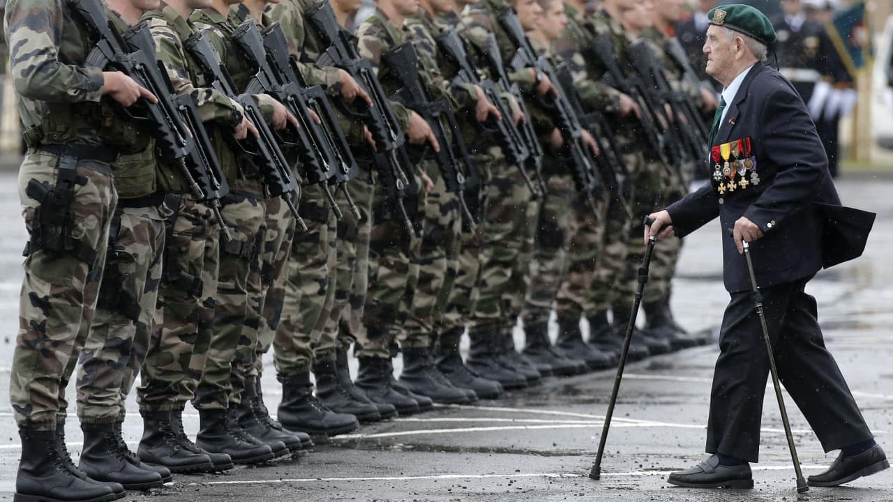 France: Securing 7th place for the country, military expenditure in France touched USD 48.6 in the year 2017. (Reuters)