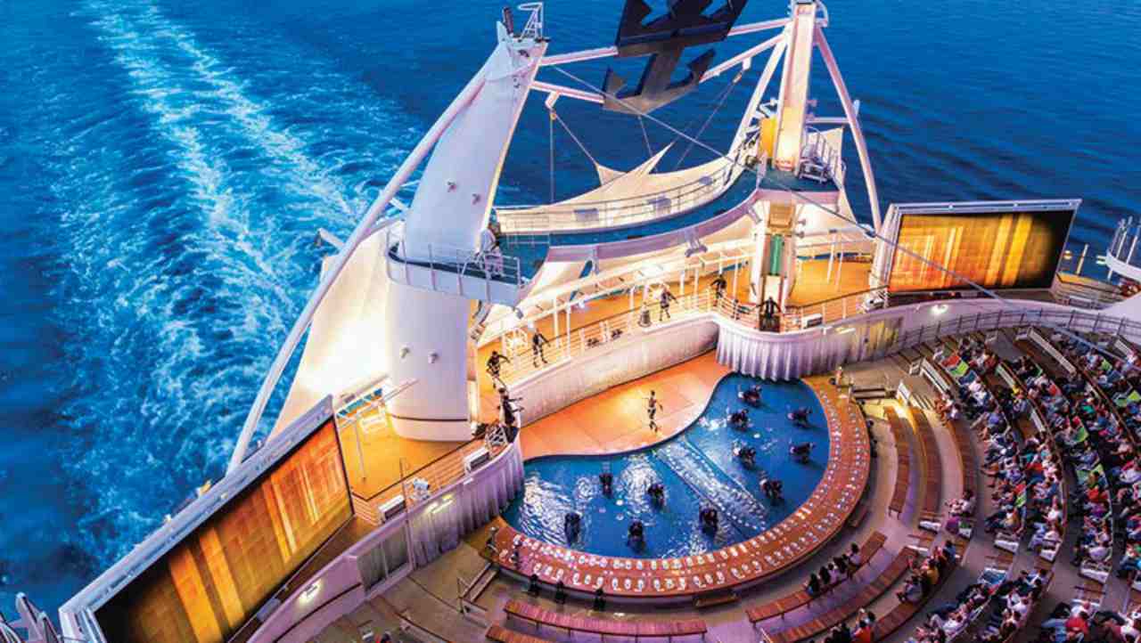 The ship is built by the French shipbuilder STX and it took two years to construct. It is the 13th ship which the company has built for Royal Caribbean. The Symphony of the Seas has debuted its cruising services from the sold out April 7 sailing. The ship is built by the French shipbuilder STX and it took two years to construct. It is the 13th ship which the company has built for Royal Caribbean. The Symphony of the Seas has debuted its cruising services from the sold out April 7 sailing.