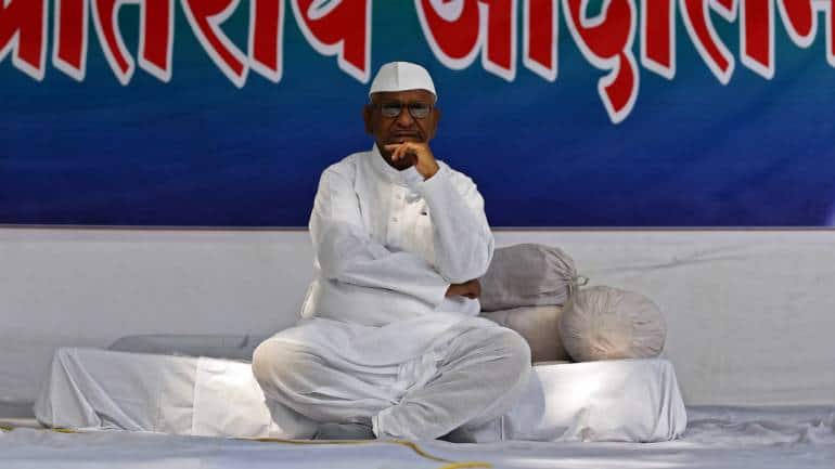 Amid Bharat Bandh against farm laws 2020, Anna Hazare sat on a day-long hunger strike to support the farmers in Ahmednagar of Maharashtra.