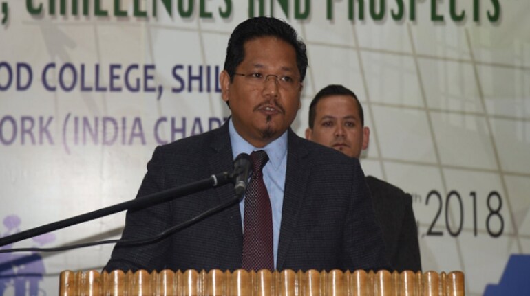 Meghalaya Chief Minister Conrad Sangma