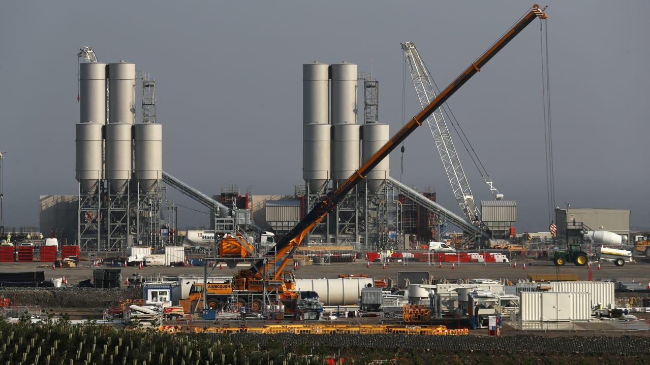 Hinkley Point C Nuclear Power Station | Estimated cost: Rs 2,27,552 crore | The project proposal to construct a 3,200 MWe nuclear power station with two EPR reactors in Somerset, England. Although the cost cited by the main contractor EDF for the project is Rs 2,600 crore, the environmental charity Greenpeace said that the cost may run over Rs 3,500 crore, with construction alone costing around Rs 1,800 crore. It is expected to start producing power from mid-2020. (Reuters) Hinkley Point C Nuclear Power Station | Estimated cost: Rs 2,27,552 crore | The project proposal to construct a 3,200 MWe nuclear power station with two EPR reactors in Somerset, England. Although the cost cited by the main contractor EDF for the project is Rs 2,600 crore, the environmental charity Greenpeace said that the cost may run over Rs 3,500 crore, with construction alone costing around Rs 1,800 crore. It is expected to start producing power from mid-2020. (Reuters)