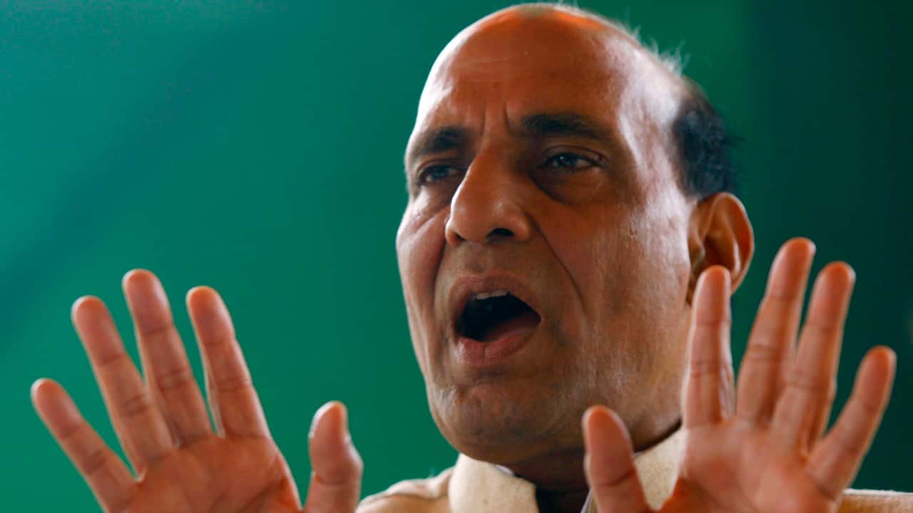 Rajnath Singh, Home Minister | Talking about BJP’s bypoll losses, he said, &quot;Ho gaya, aage nahin hoga. Humein pata chala ki aisa bhi ho sakta hain (What happened in Gorakhpur will not happen again because we know that this result is also a possibility)&quot;. (Image: Reuters)