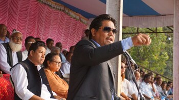 Conrad Sangma, Meghalaya CM | Talking about challenges in connectivity, roads, social welfare and problems faced by the youth, he said, "We are working to solve it. It will not happen in one day. We have constraints, in monetary terms as well but those will have to be mitigated to work for the state's welfare”.