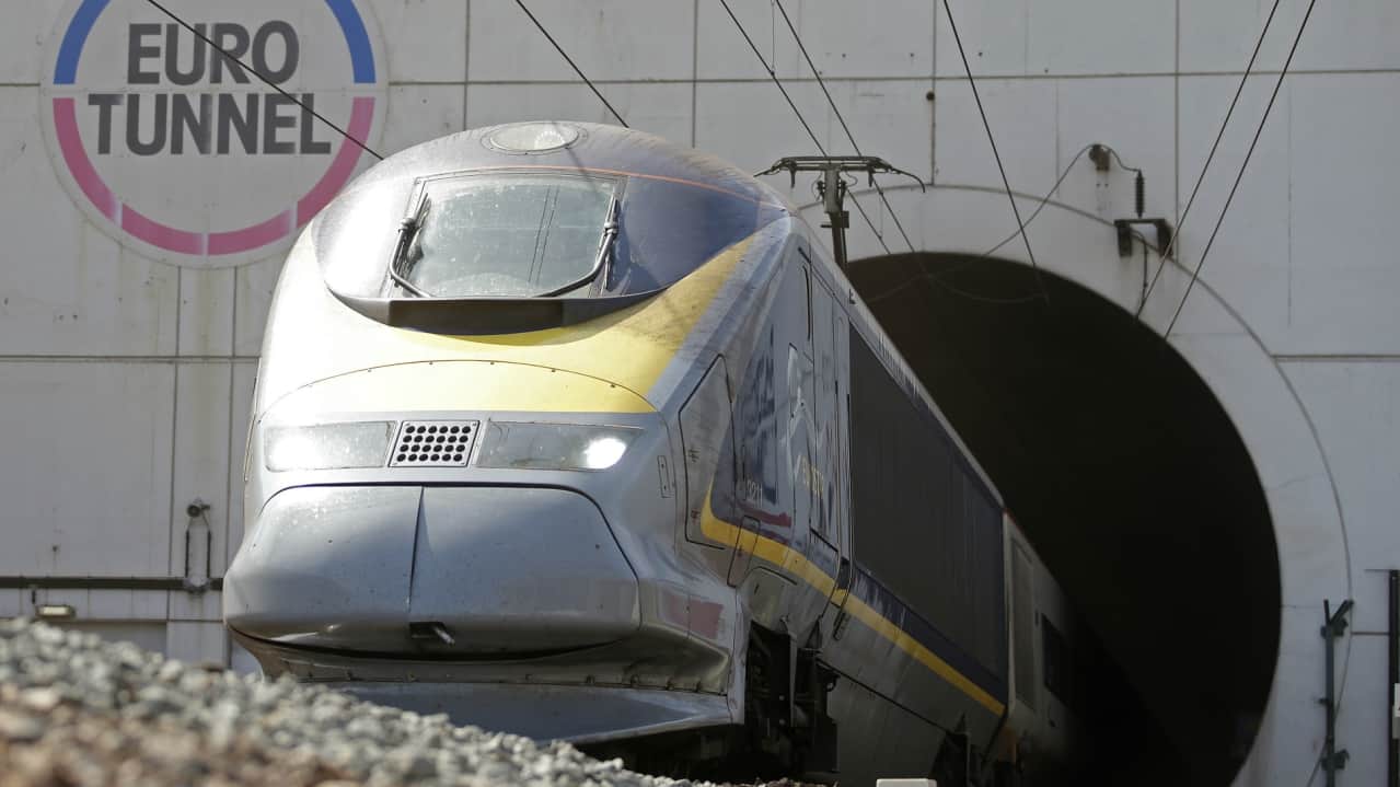 Euro Tunnel | Estimates cost: Rs 1,36,594 crore | The Channel Tunnel is a 50.45-kilometre rail tunnel linking Folkestone, Kent, in the UK with Coquelles, Pas-de-Calais, near Calais in northern France, beneath the English Channel at the Strait of Dover. Euro Tunnel | Estimates cost: Rs 1,36,594 crore | The Channel Tunnel is a 50.45-kilometre rail tunnel linking Folkestone, Kent, in the UK with Coquelles, Pas-de-Calais, near Calais in northern France, beneath the English Channel at the Strait of Dover.