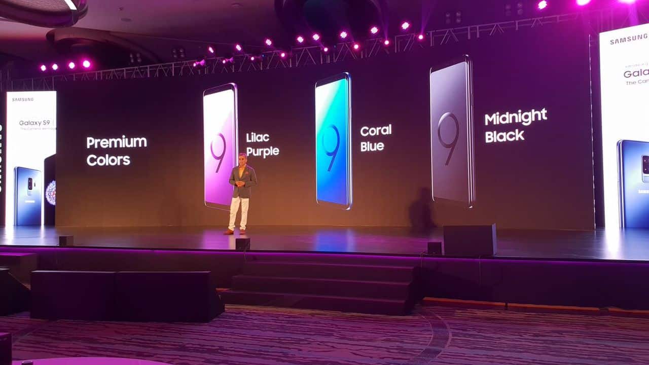 The 64 GB model of the Galaxy S9+ will cost Rs 64,900 and the 256 GB variants will cost Rs 72,900. (Twitter/Samsung Mobile India)