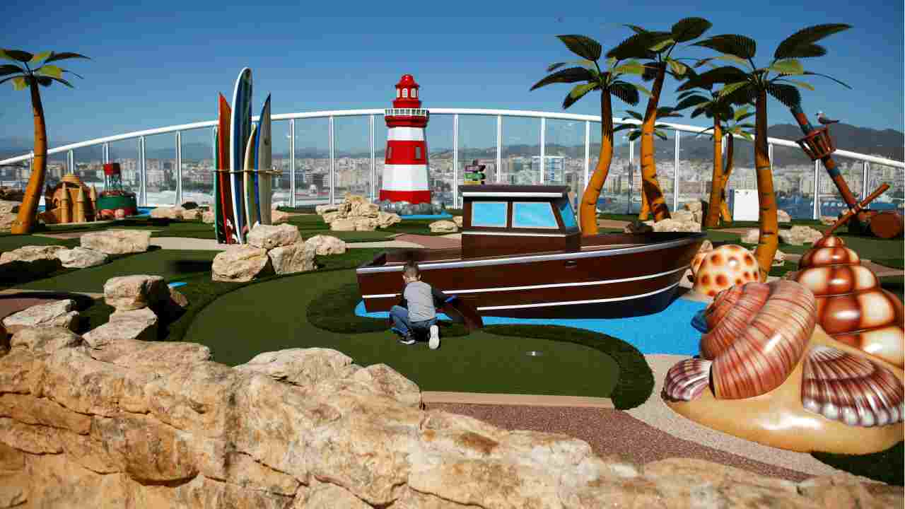 The ship has a dedicated play area for kids as well so that they can keep themselves busy while you enjoy other luxurious amenities on board. The ship has a dedicated play area for kids as well so that they can keep themselves busy while you enjoy other luxurious amenities on board.