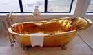 Pleasures only the rich can afford — A hotel suite with a bathtub made of gold! Find out where