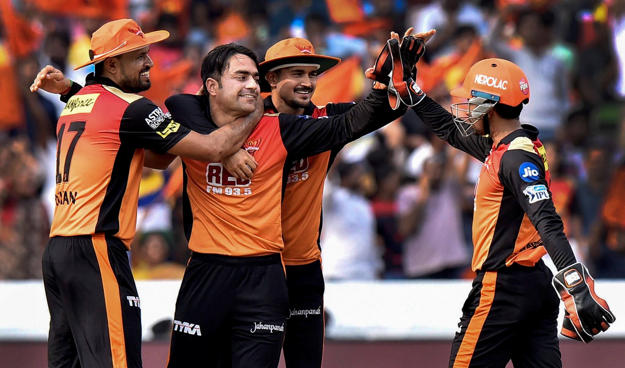 SRH vs KKR IPL 2018 Qualifier 2 Highlights: Rashid puts in a MoM performance as SRH win by 14 runs