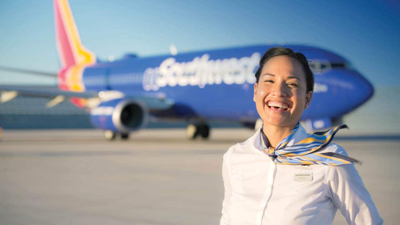Southwest Airlines | World’s largest airline by market value ($33.6 billion, Forbes) ranks sixth on the Travellers’ Choice Awards for Airlines in 2018. Southwest operates about 4,000 weekday departures among a network of 100 destinations in the US and 10 additional countries. Overall, it serves 120 million passengers annually.