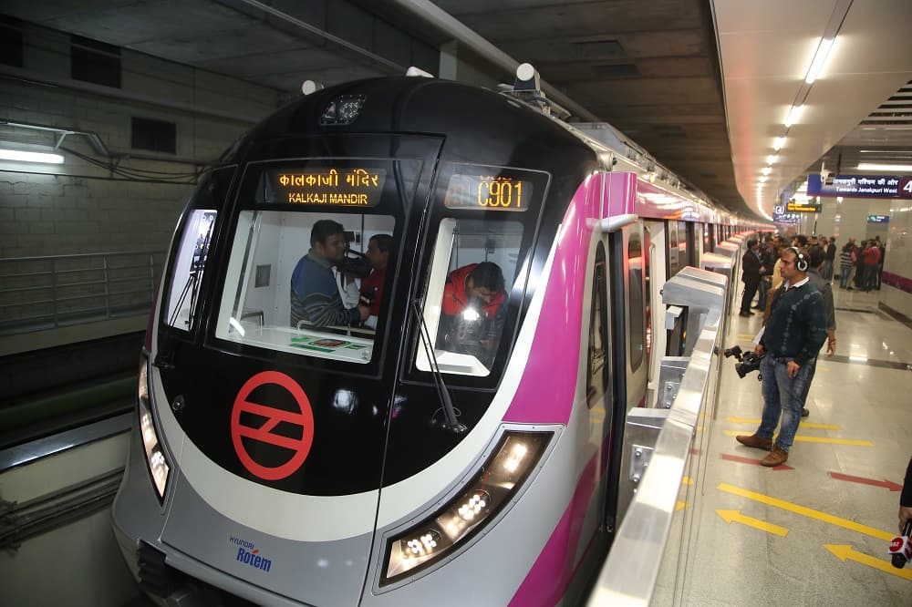 Metro trial runs start on Ballabhgarh Extension in Haryana