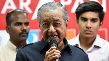 File image of former Malaysian prime minister Mahathir Mohamad