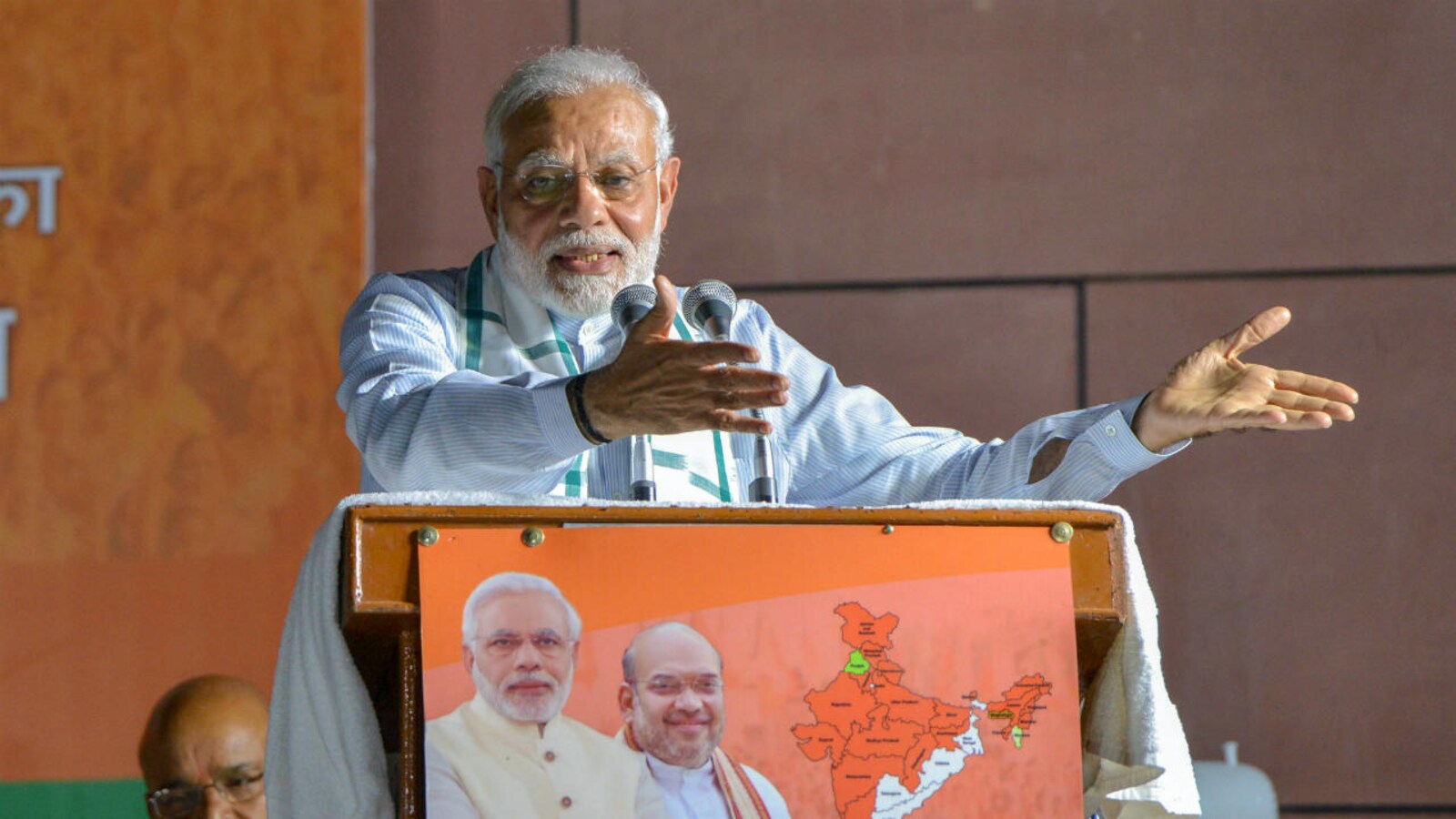 Crocodiles' looting people won't be spared, warns PM Modi in poll