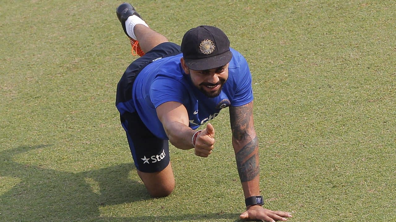 Virat Kohli working hard to regain fitness for England tour