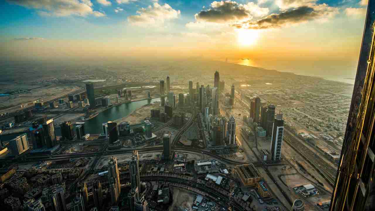 Dubai | The sprawling city in the United Arab Emirates is the sixth favourite among workers to work in. Dubai is the choice of 12% of the workers. It has also gained five positions compared to the last edition of the report. (View of Downtown Dubai from Burj Khalifa; Wikimedia Commons/Simon Bierwald)