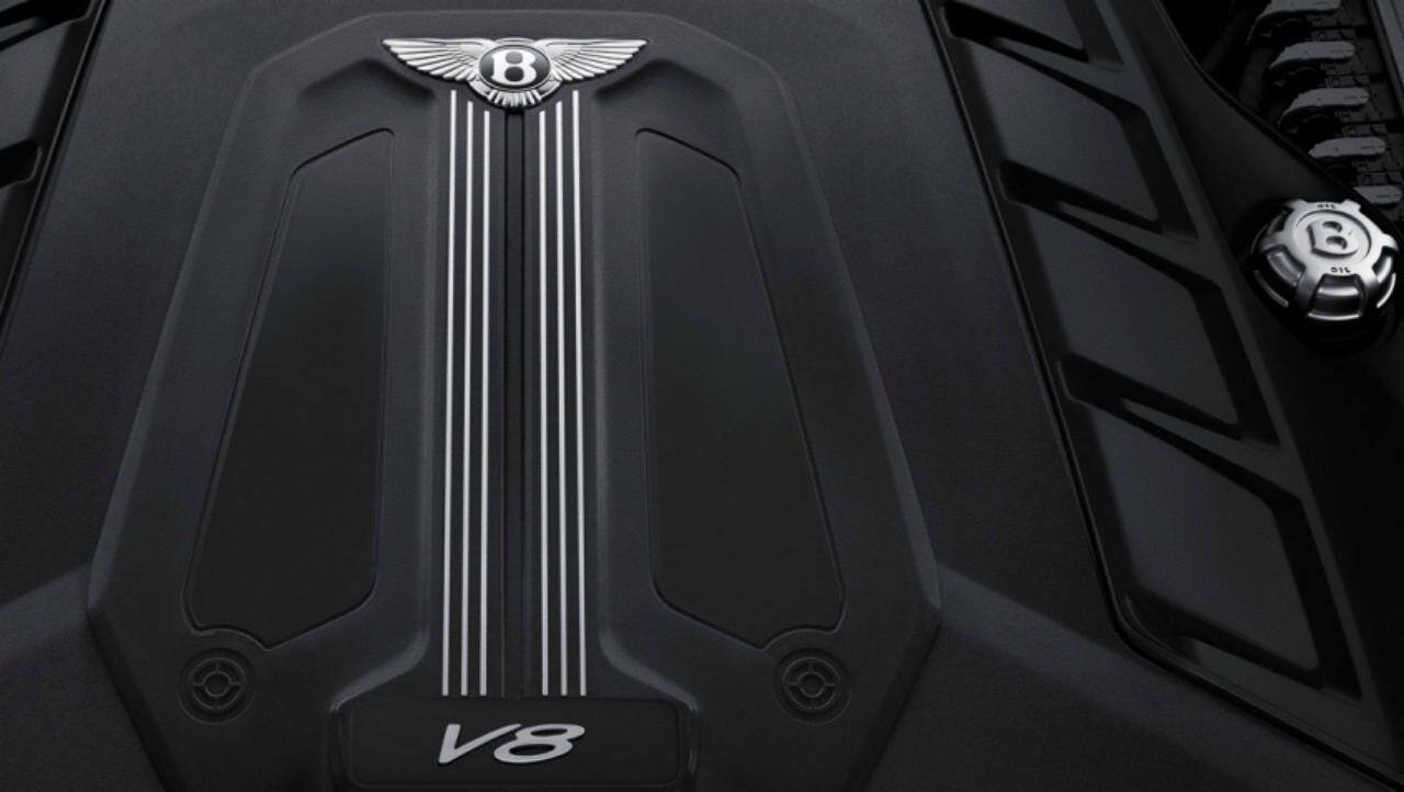 Unlike Bentayga which sports a 6.0-litre W12 petrol engine, the V8 has a comparatively smaller 4.0-litre, a twin-turbocharged engine which produces 549hp and 770Nm of torque, which is down on the W12 by 59hp and 130Nm. The engine is mated to an 8-speed automatic transmission system.