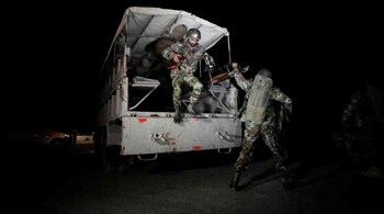 Eight Pak Army soldiers,10 terrorists killed in attack on military cantonment in Khyber Pakhtunkhwa province