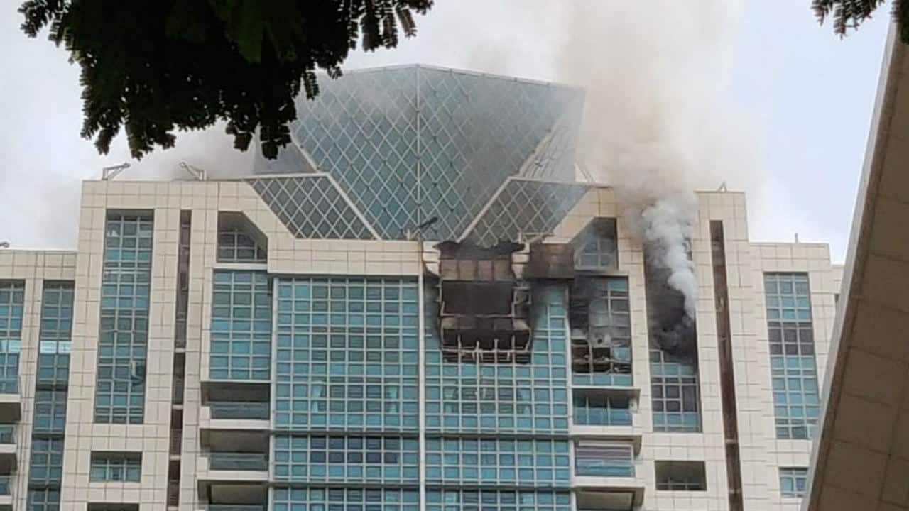 Worli high rise fire highlights Blaze contained no casualties reported