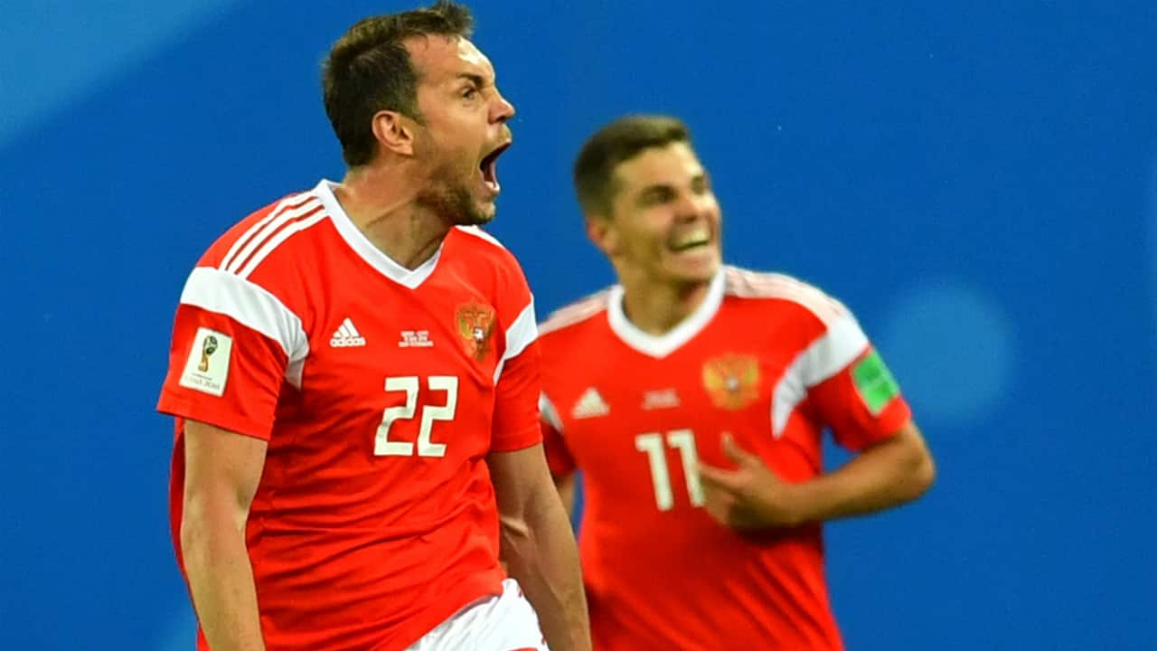 FIFA World Cup 2018: Russia on brink of last 16 at World Cup, beats Egypt 3-1 FIFA World Cup 2018: Russia on brink of last 16 at World Cup, beats Egypt 3-1