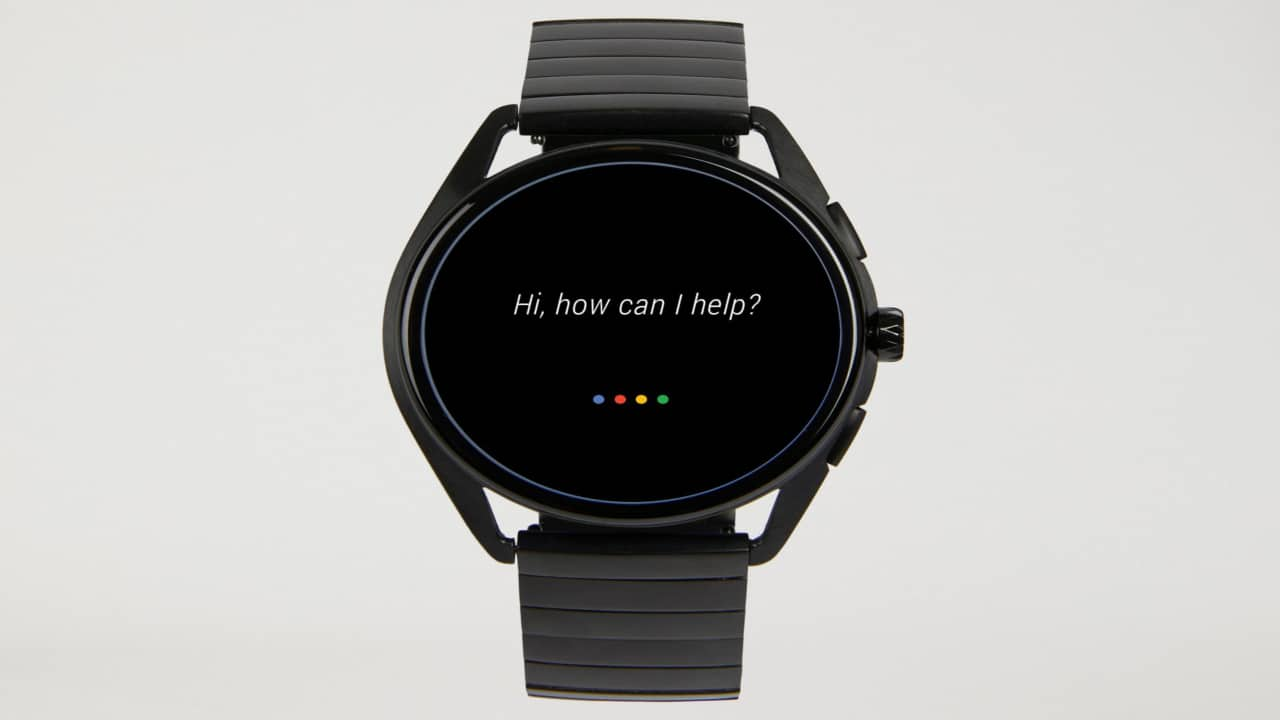 Armani watch face android on sale wear