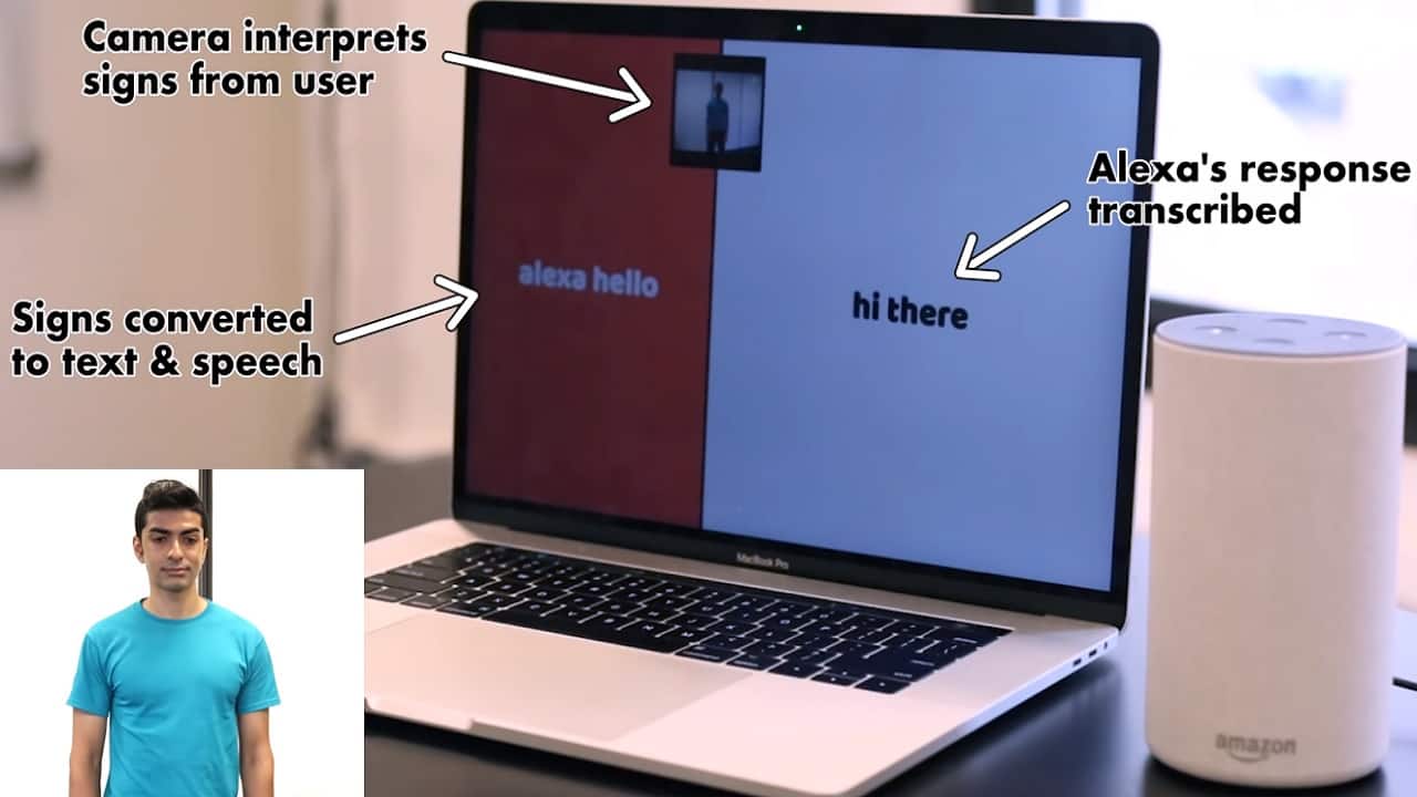 Indian-origin techie develops app that enables home speakers to read sign language